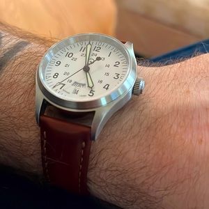 Islander Field Watch White Dial Automatic “Day-T”